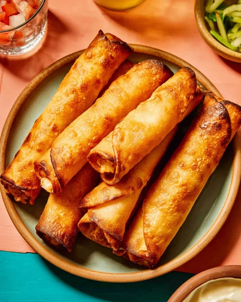 Flautas-with-Chicken-and-Cheese-Filling-Recipe