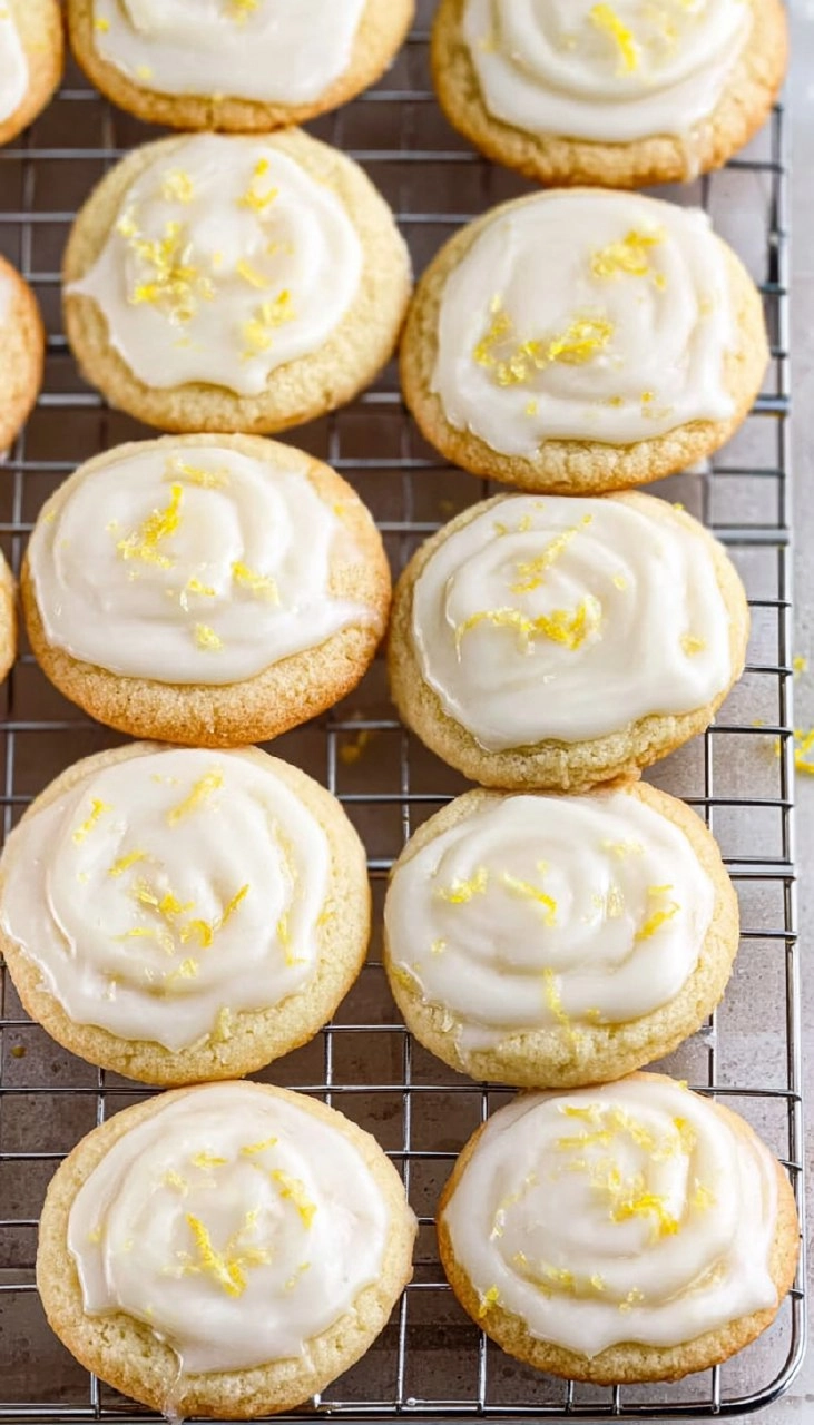 Glazed Lemon Cookies