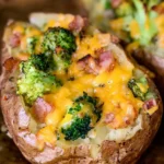 Ham-Broccoli-and-Cheese-Baked-Potatoes-Recipe