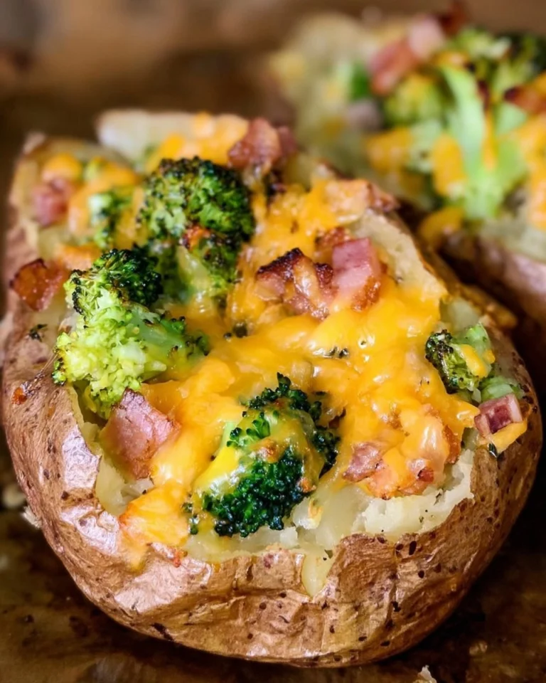 Ham-Broccoli-and-Cheese-Baked-Potatoes-Recipe
