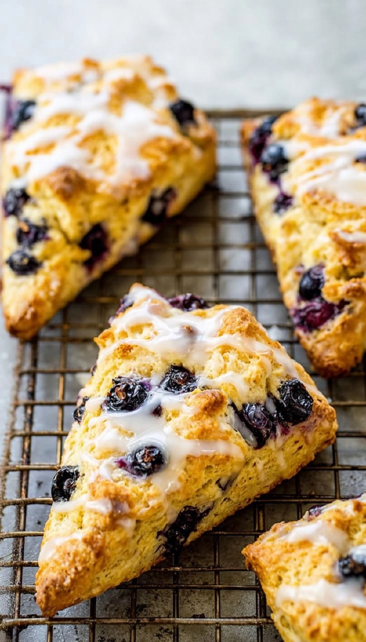 Lemon Blueberry Scones