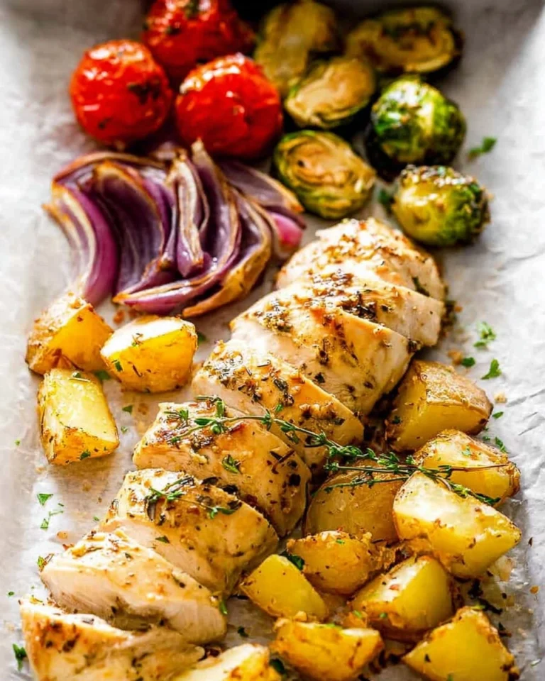 Sheet-Pan-Garlic-Herb-Chicken-Recipe