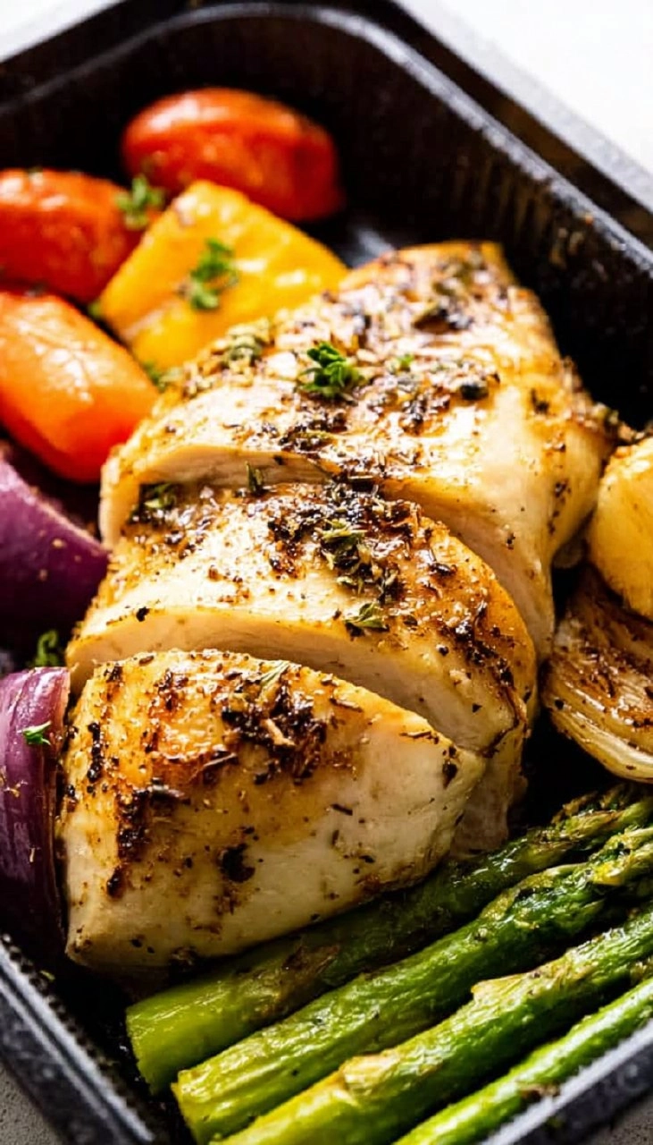 Sheet Pan Garlic Herb Chicken