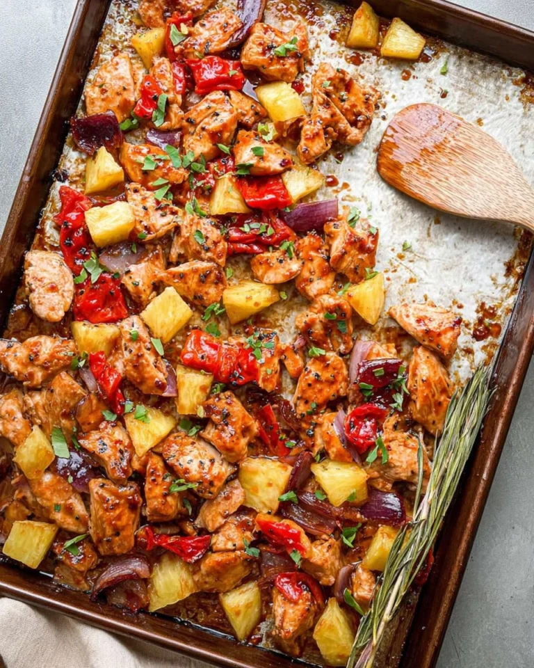 Sheet-Pan-Hawaiian-Chicken-Recipe
