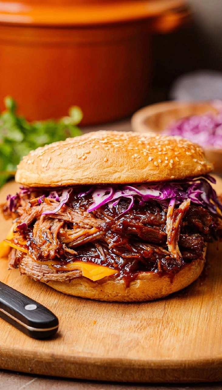 Slow Cooker Barbecue Brisket