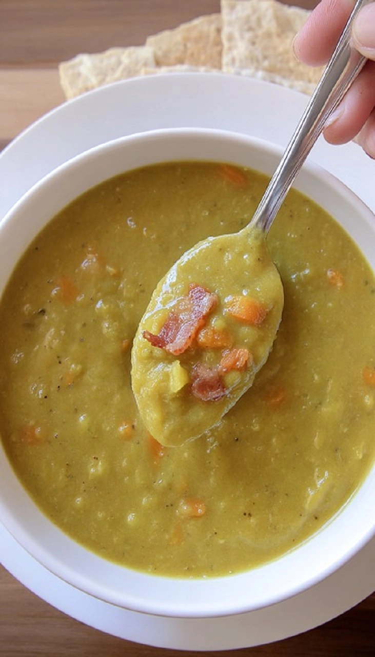 Split Pea Soup with Bacon