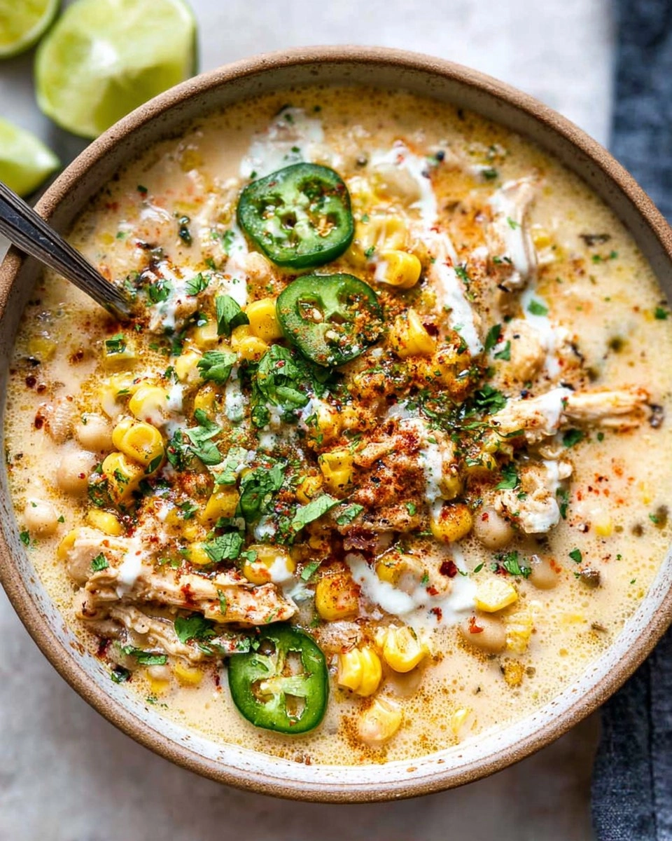 Street Corn White Chicken Chili