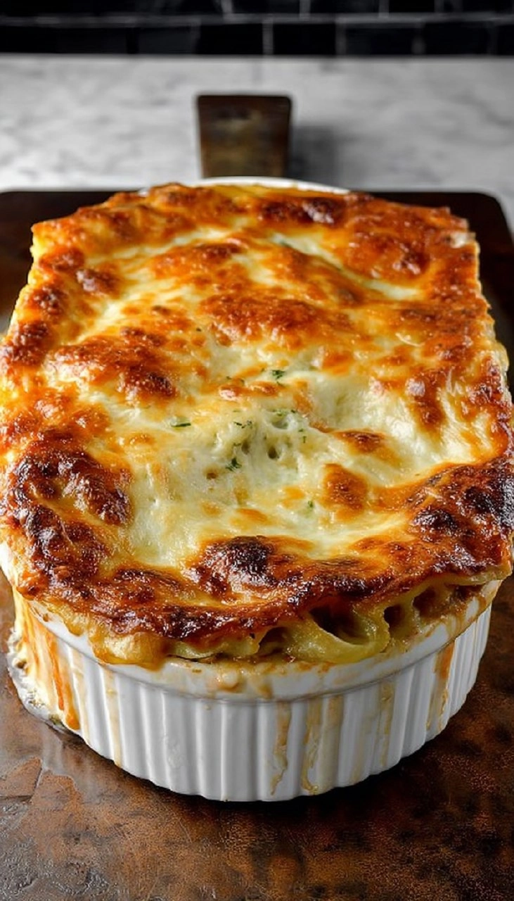 White Bolognese Lasagna