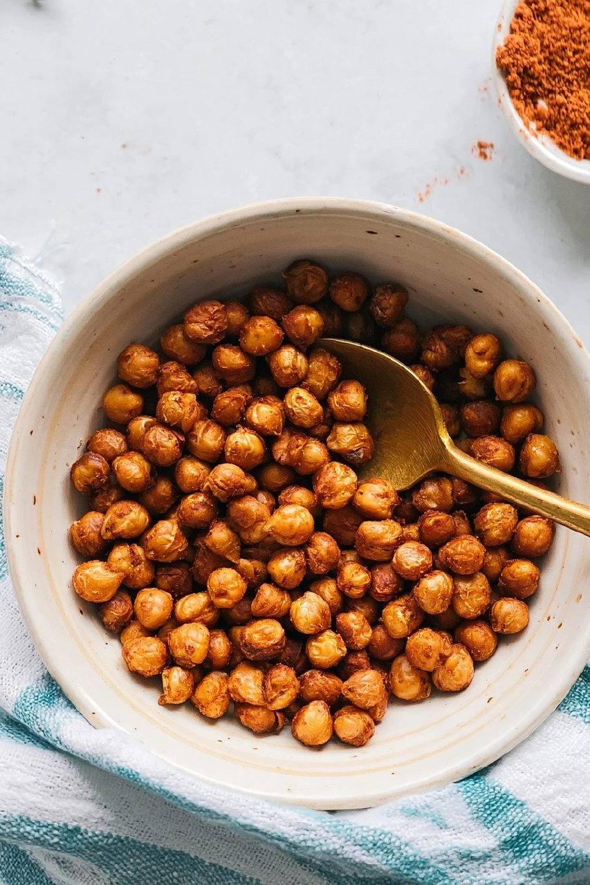 Air Fryer Chickpeas