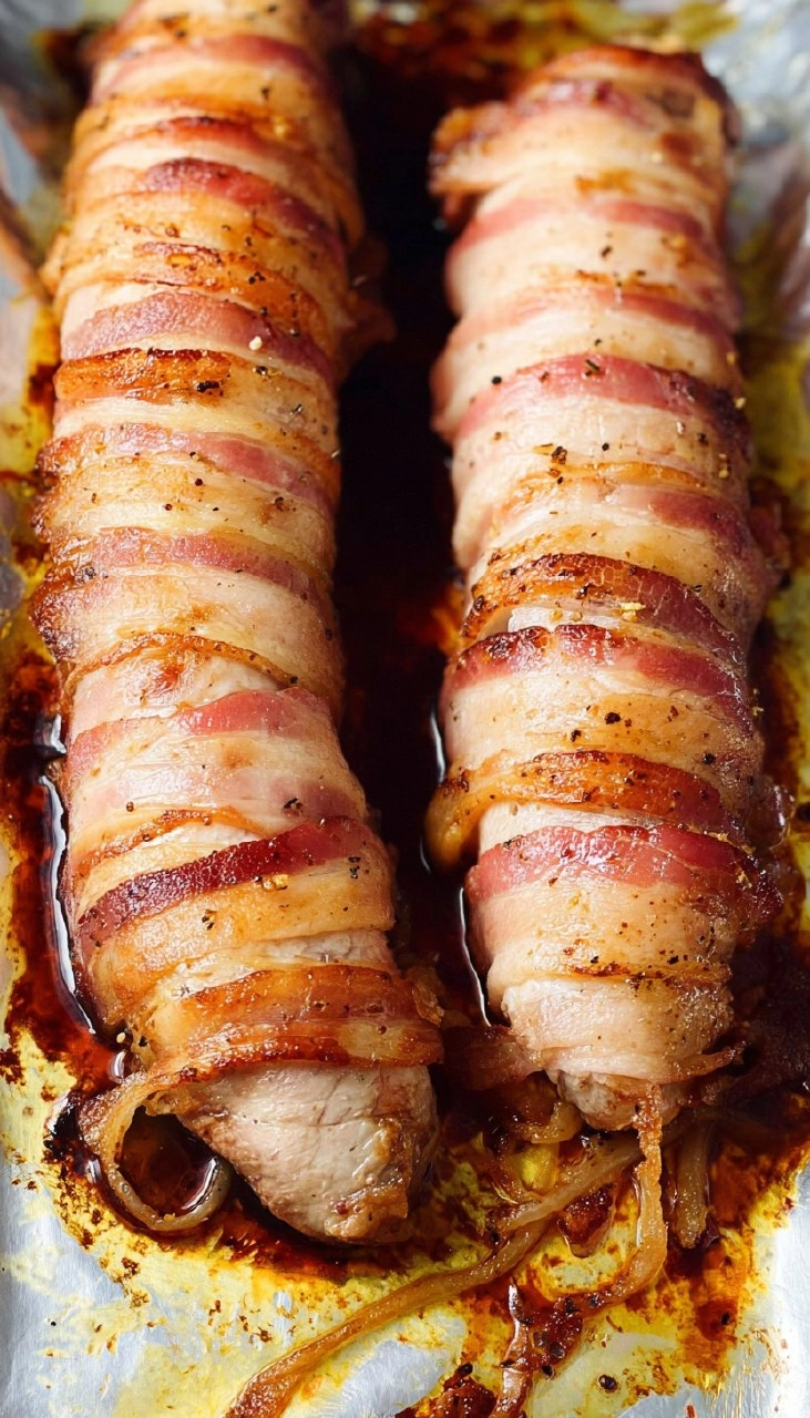 Bacon Wrapped Pork Tenderloin