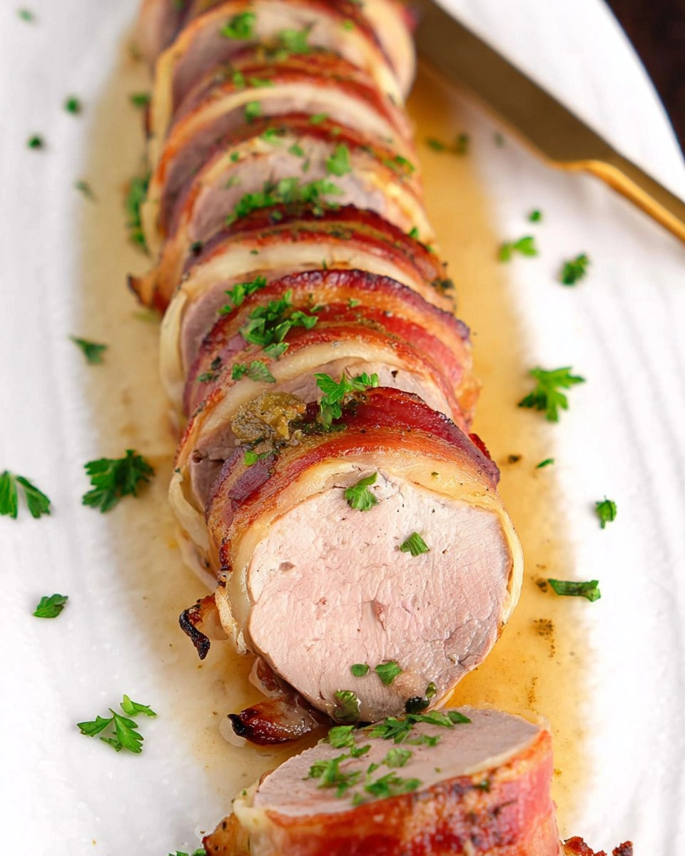 Bacon Wrapped Pork Tenderloin
