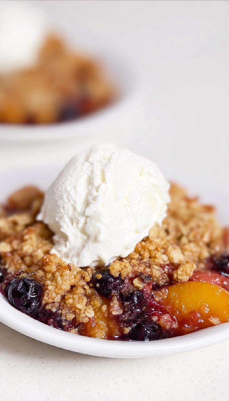 Blueberry-Peach-Crisp-Recipe