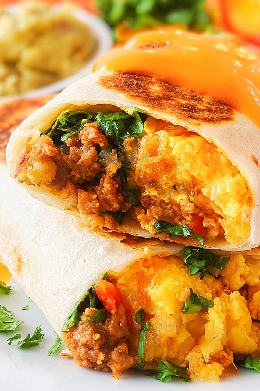 Breakfast Burritos with Potatoes