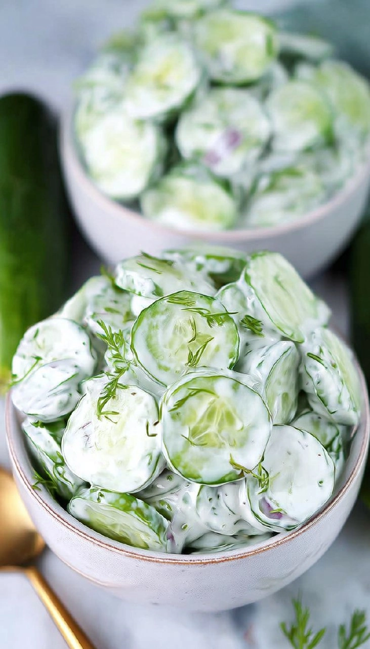 Creamy-Cucumber-Salad-Recipe
