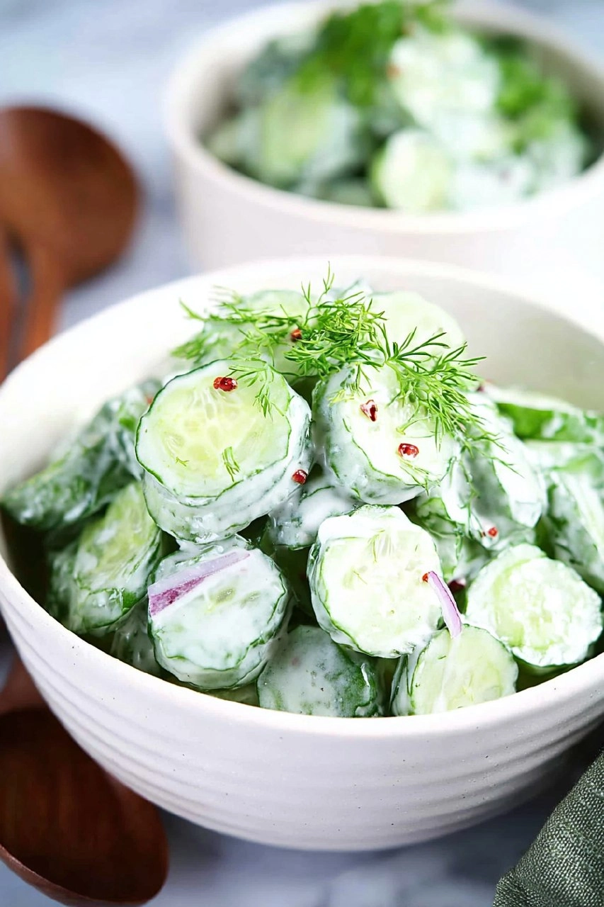 Creamy Cucumber Salad