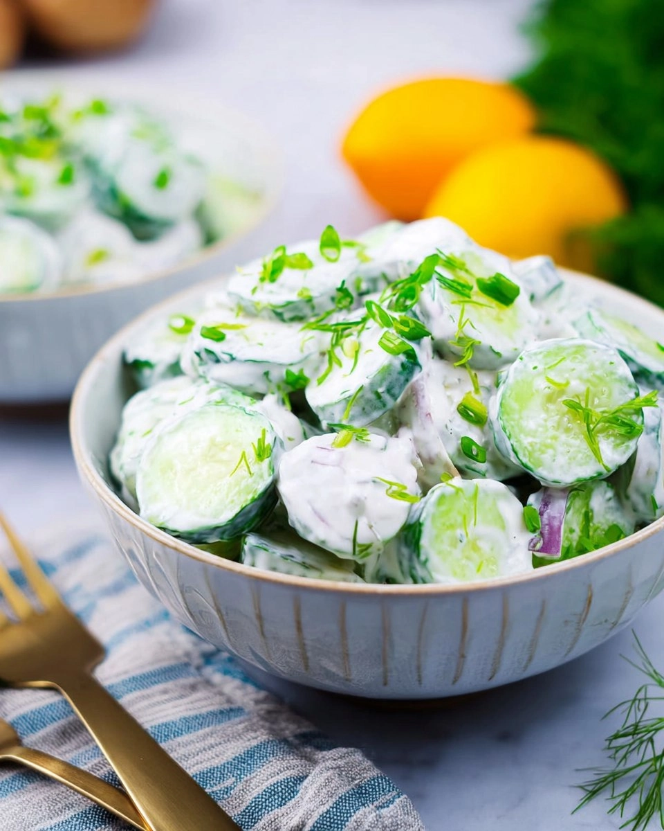 Creamy Cucumber Salad