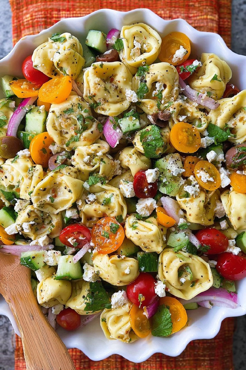 Greek Tortellini Salad