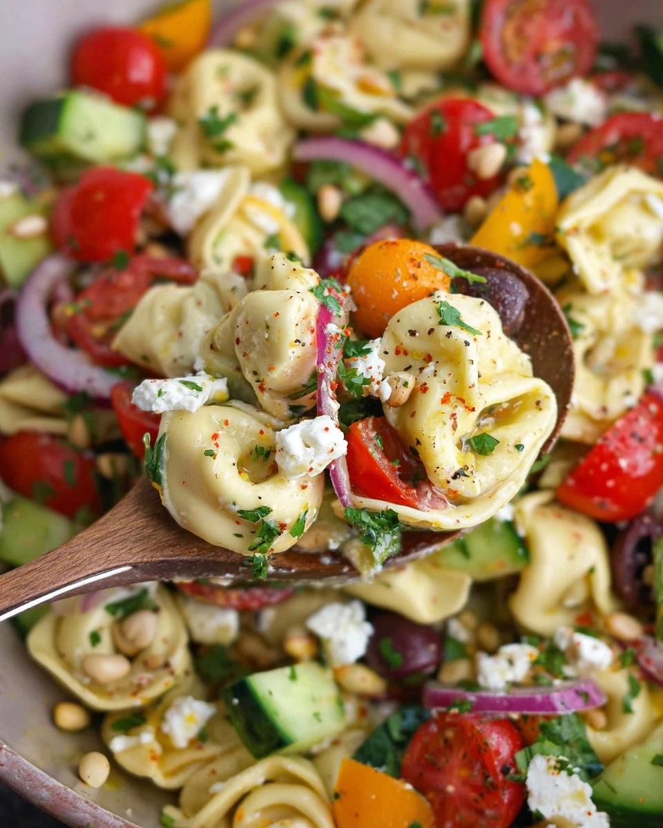 Greek Tortellini Salad