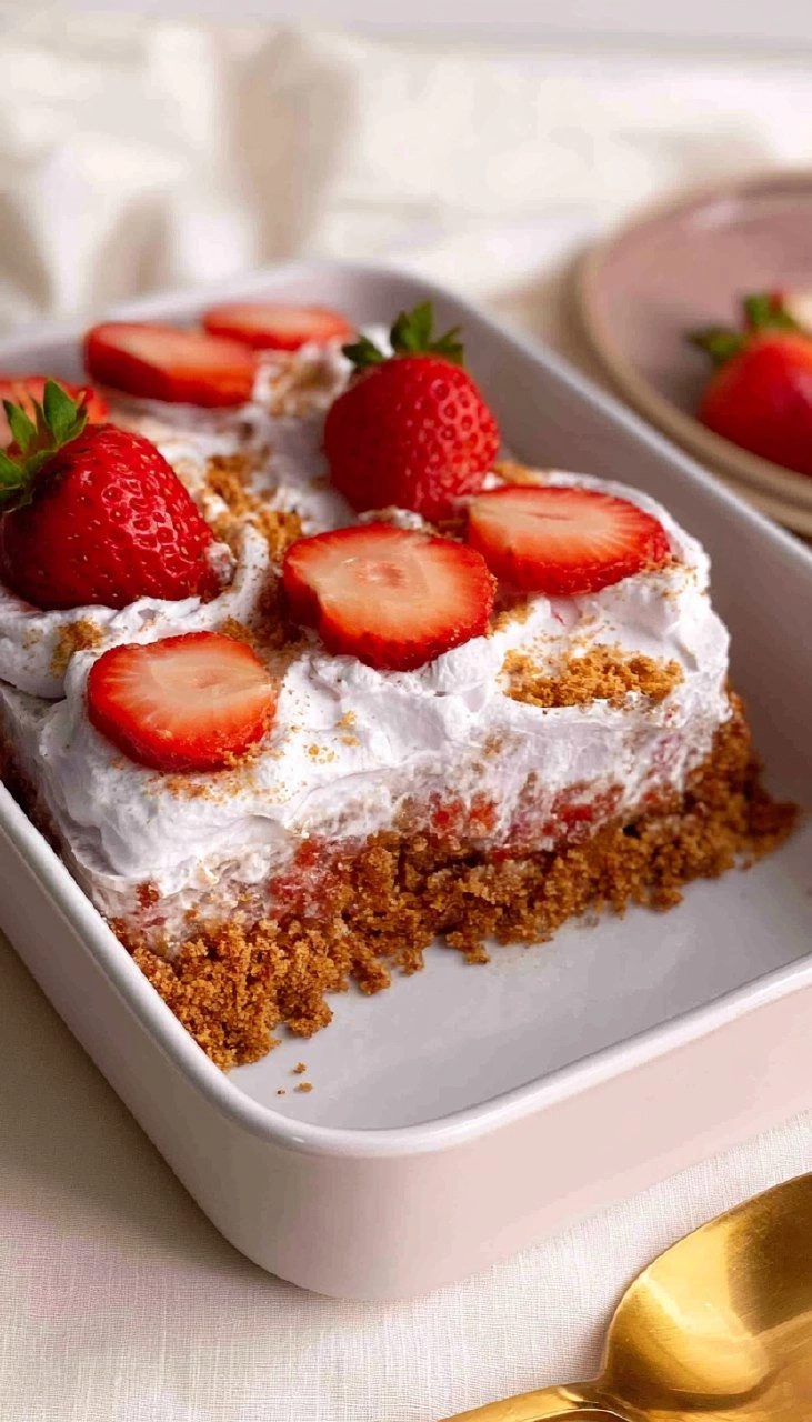 No Bake Strawberry Dessert