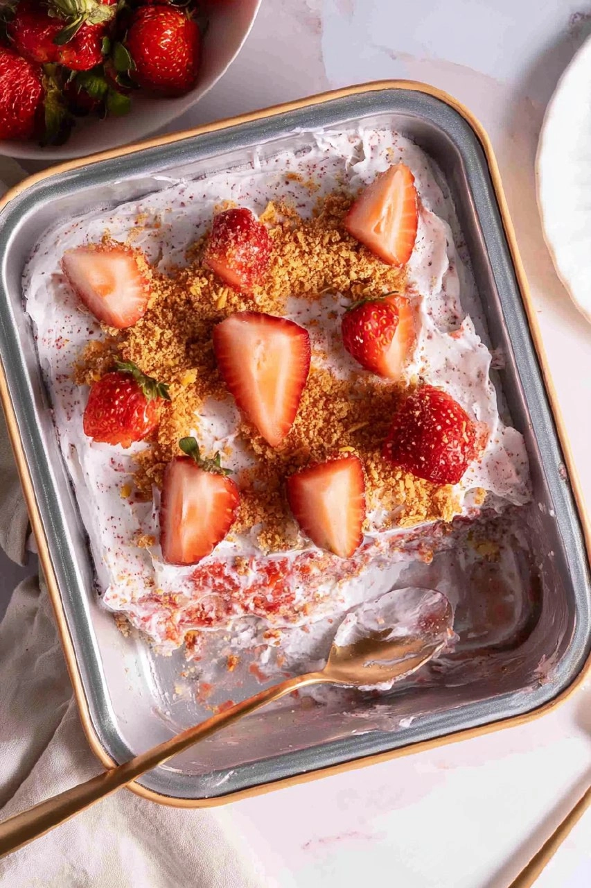 No Bake Strawberry Dessert