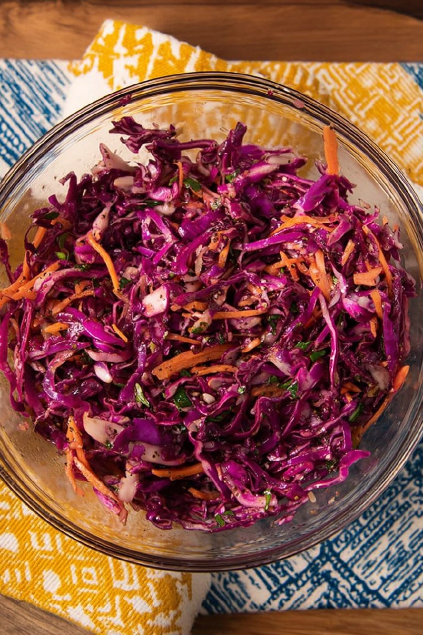 Red Cabbage Slaw