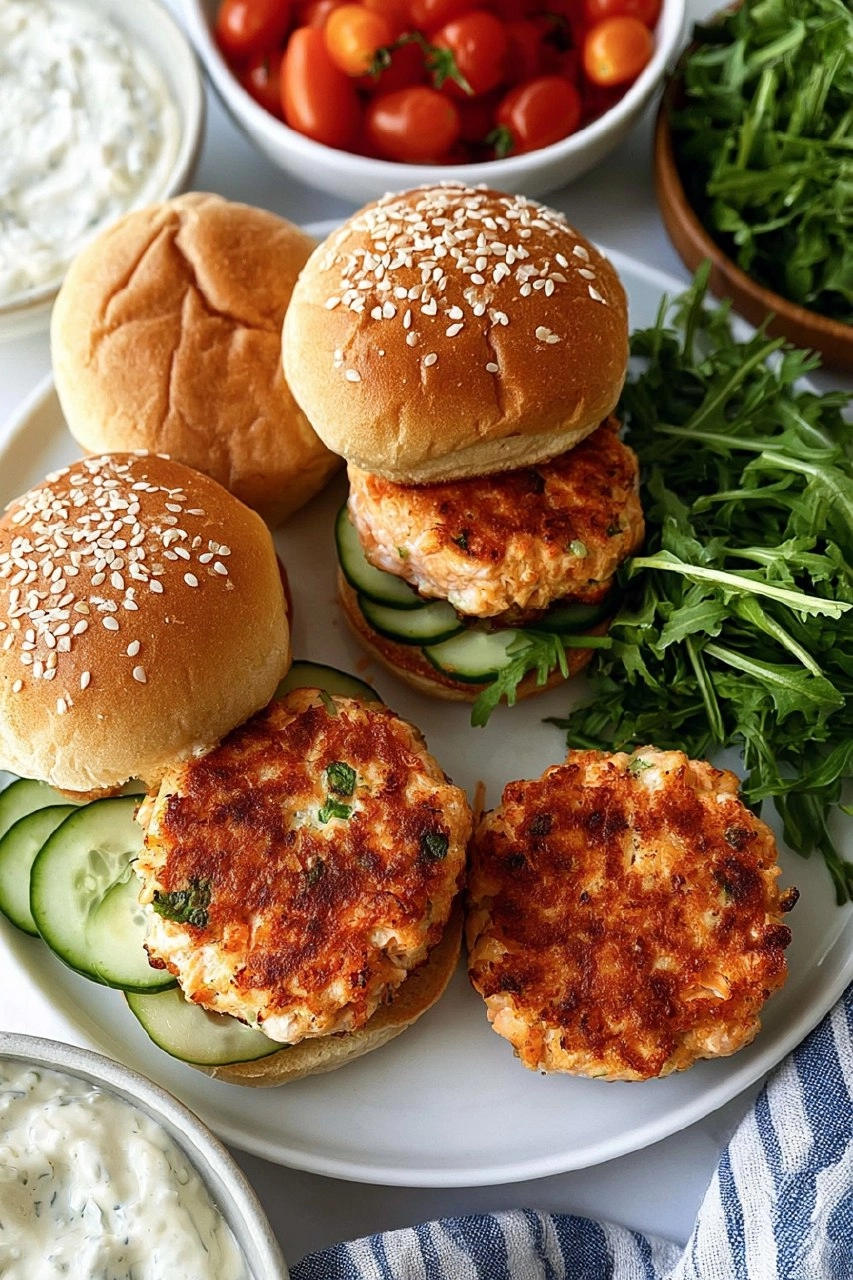 Salmon Burgers